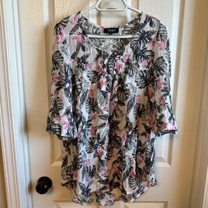Papillon spring blouse